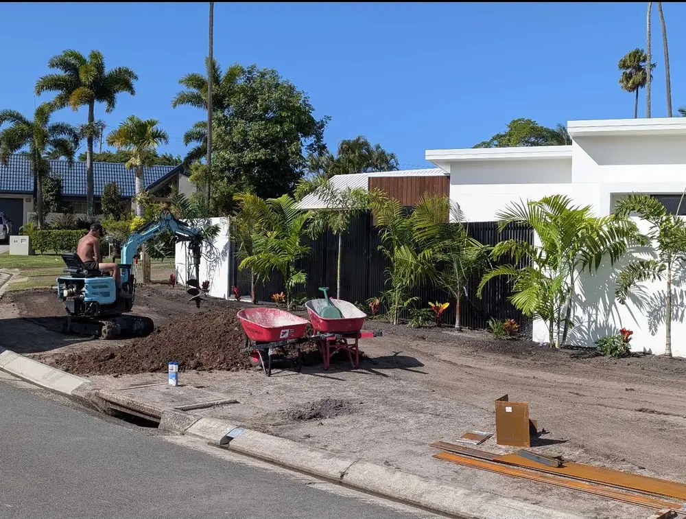 Full landscaping in Sunshine Coast