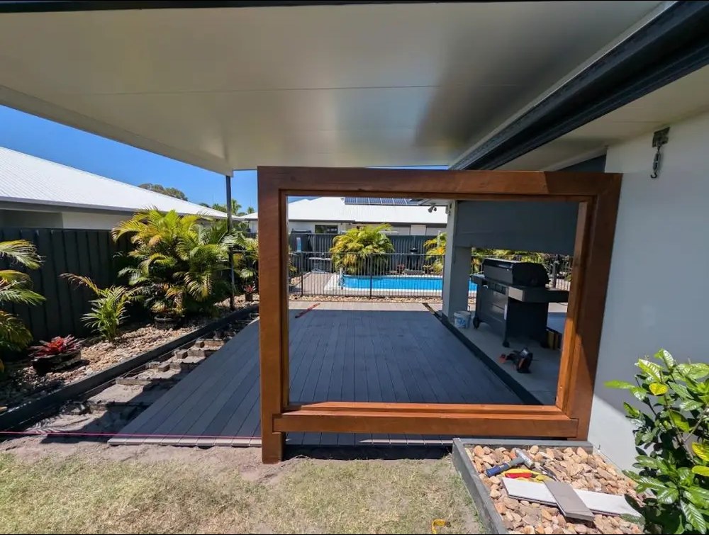 Decking in Pelican Waters